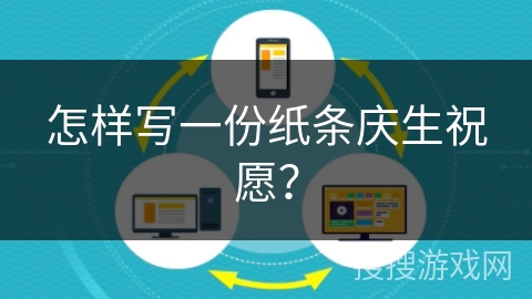 怎样写一份纸条庆生祝愿？