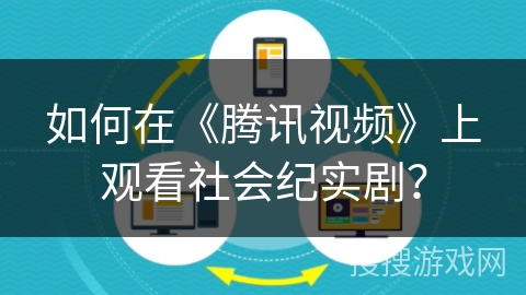 如何在《腾讯视频》上观看社会纪实剧？