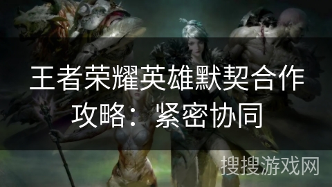 王者荣耀英雄默契合作攻略：紧密协同