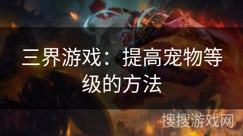 三界游戏：提高宠物等级的方法