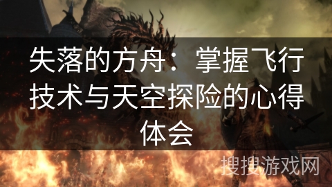 失落的方舟：掌握飞行技术与天空探险的心得体会