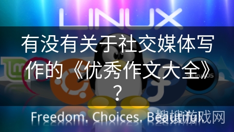有没有关于社交媒体写作的《优秀作文大全》？