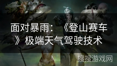 面对暴雨：《登山赛车》极端天气驾驶技术
