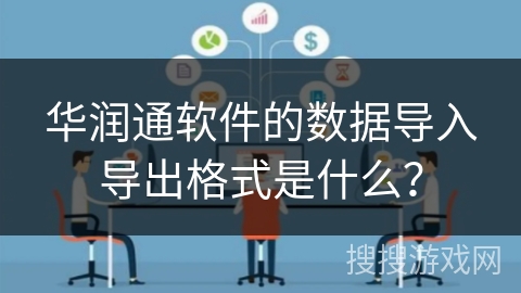华润通软件的数据导入导出格式是什么？