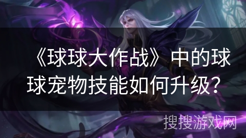 《球球大作战》中的球球宠物技能如何升级？