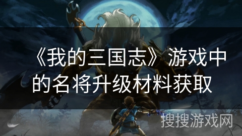 《我的三国志》游戏中的名将升级材料获取