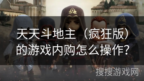 天天斗地主（疯狂版）的游戏内购怎么操作？