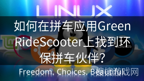 如何在拼车应用GreenRideScooter上找到环保拼车伙伴？