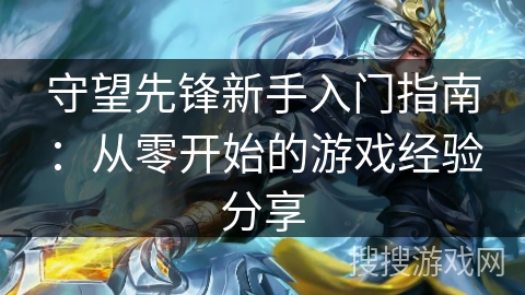 守望先锋新手入门指南：从零开始的游戏经验分享