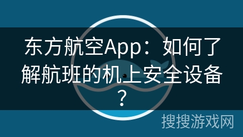 东方航空App：如何了解航班的机上安全设备？