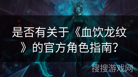 是否有关于《血饮龙纹》的官方角色指南？