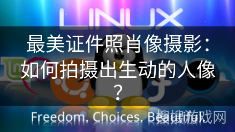 最美证件照肖像摄影：如何拍摄出生动的人像？