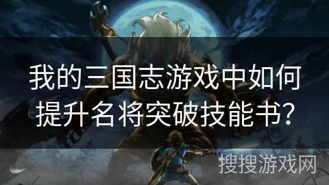 我的三国志游戏中如何提升名将突破技能书？