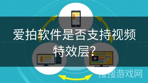 爱拍软件是否支持视频特效层？