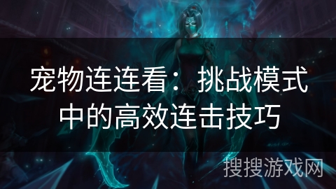 宠物连连看：挑战模式中的高效连击技巧