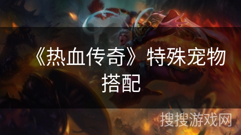 《热血传奇》特殊宠物搭配 《热血传奇》特殊宠物搭配