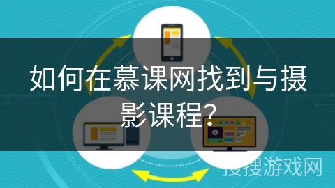 如何在慕课网找到与摄影课程？