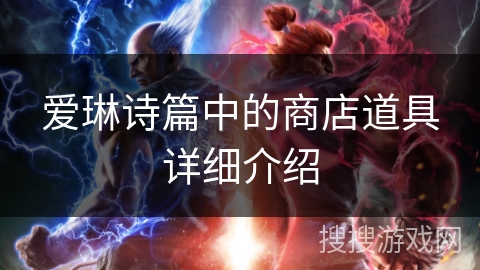 爱琳诗篇中的商店道具详细介绍