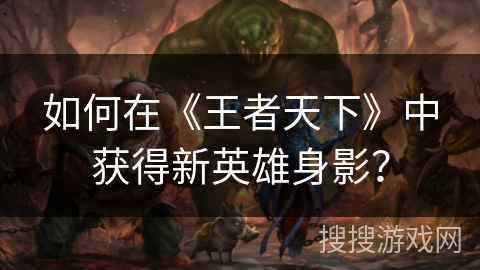 如何在《王者天下》中获得新英雄身影？