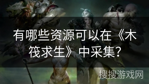 有哪些资源可以在《木筏求生》中采集？