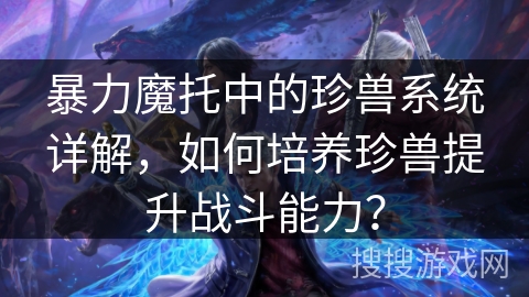 暴力魔托中的珍兽系统详解，如何培养珍兽提升战斗能力？