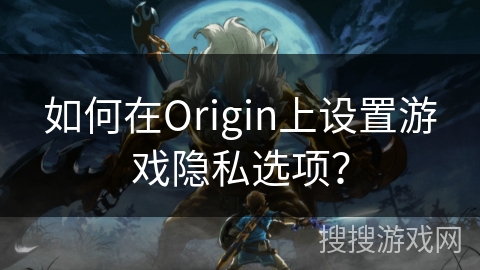 如何在Origin上设置游戏隐私选项？