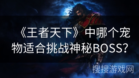 《王者天下》中哪个宠物适合挑战神秘BOSS？