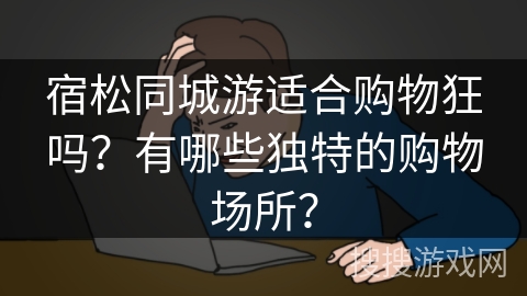 宿松同城游适合购物狂吗？有哪些独特的购物场所？