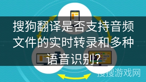 搜狗翻译是否支持音频文件的实时转录和多种语音识别？