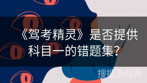 《驾考精灵》是否提供科目一的错题集？