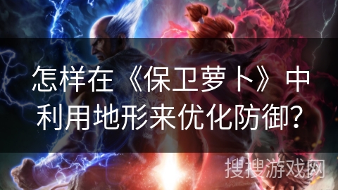 怎样在《保卫萝卜》中利用地形来优化防御？