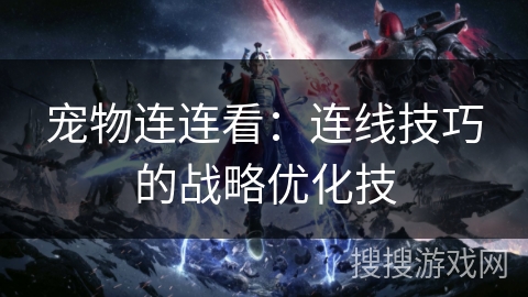 宠物连连看：连线技巧的战略优化技