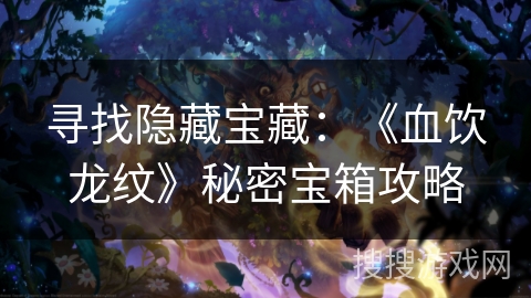 寻找隐藏宝藏：《血饮龙纹》秘密宝箱攻略