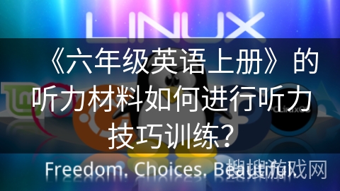 《六年级英语上册》的听力材料如何进行听力技巧训练？