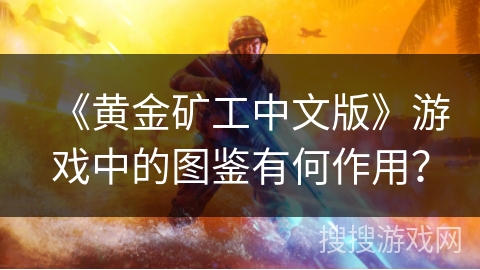 《黄金矿工中文版》游戏中的图鉴有何作用？