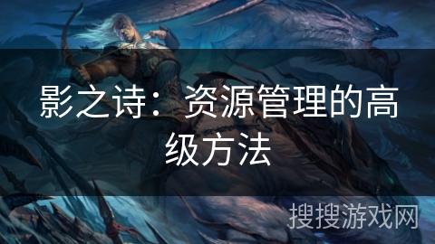 影之诗:资源管理的高级方法 影之诗:资源管理的高级方法