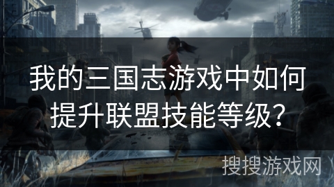 我的三国志游戏中如何提升联盟技能等级？