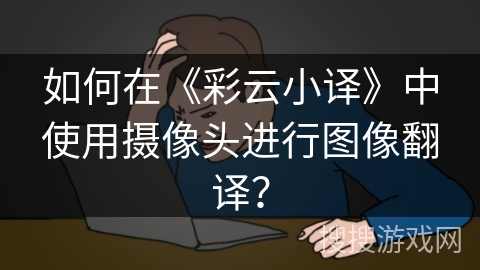 如何在《彩云小译》中使用摄像头进行图像翻译？