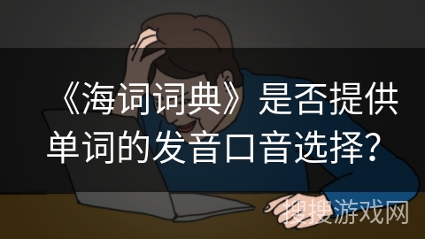 《海词词典》是否提供单词的发音口音选择？