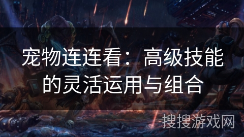 宠物连连看：高级技能的灵活运用与组合