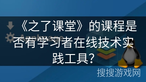 《之了课堂》的课程是否有学习者在线技术实践工具? 《之了课堂》的课程是否有学习者在线技术实践工具?