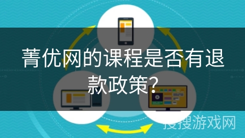 菁优网的课程是否有退款政策？
