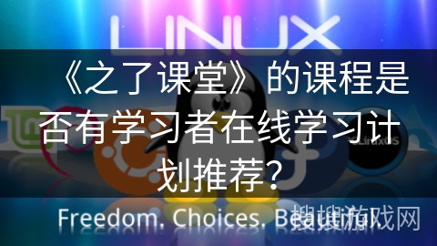 《之了课堂》的课程是否有学习者在线学习计划推荐？
