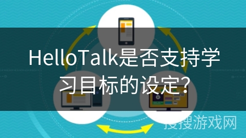 HelloTalk是否支持学习目标的设定？
