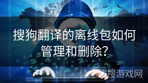 搜狗翻译的离线包如何管理和删除？