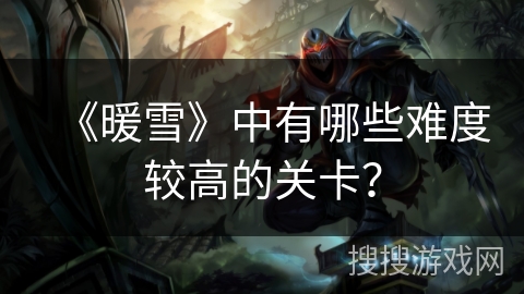 《暖雪》中有哪些难度较高的关卡? 《暖雪》中有哪些难度较高的关卡?