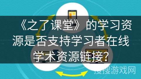 《之了课堂》的学习资源是否支持学习者在线学术资源链接？