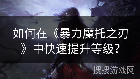 如何在《暴力魔托之刃》中快速提升等级？