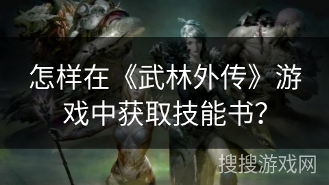 怎样在《武林外传》游戏中获取技能书？