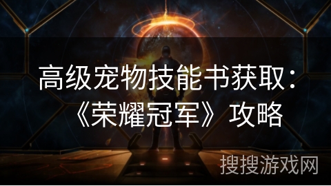 高级宠物技能书获取：《荣耀冠军》攻略